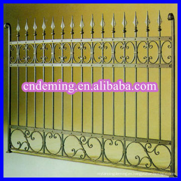 Valla de hierro decorativo usado para la venta DM fabricante